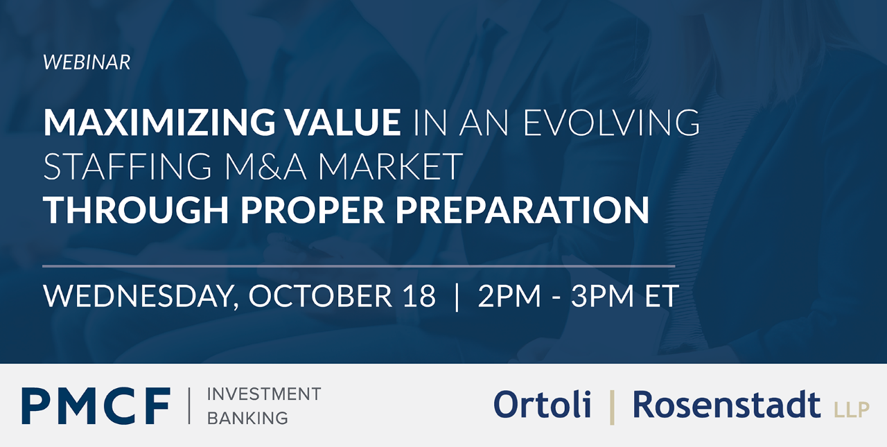 Maximizing Value in an Evolving Staffing M&A Market Through Proper Preparation